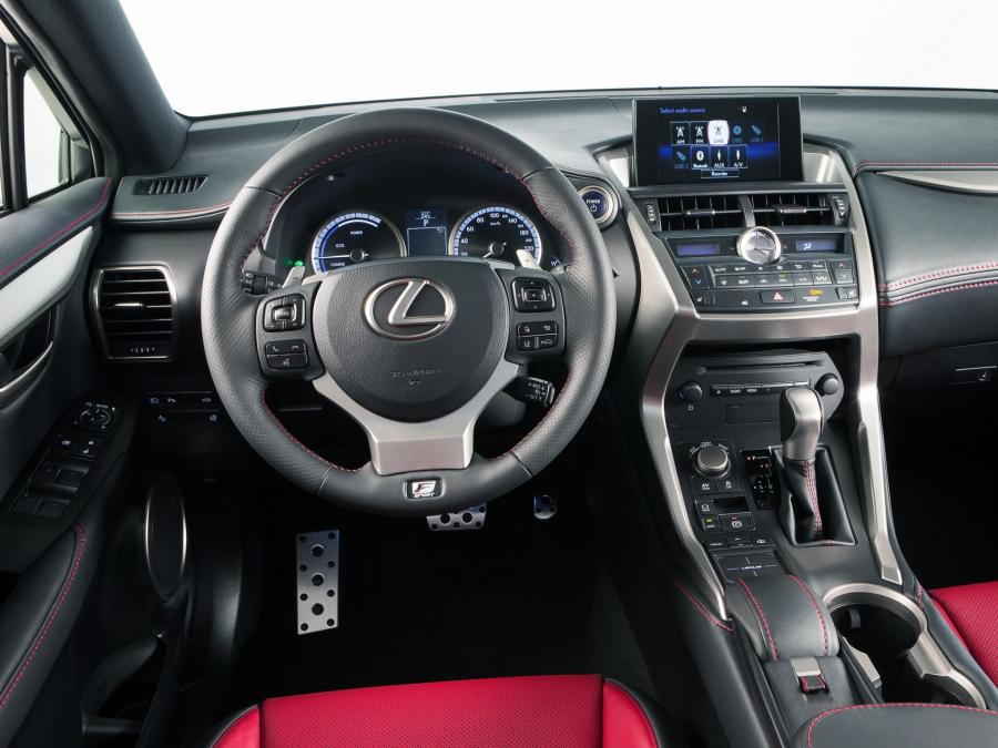 Панель приборов Lexus NX300h F-Sport 2014 года  (фото 6 из 6)